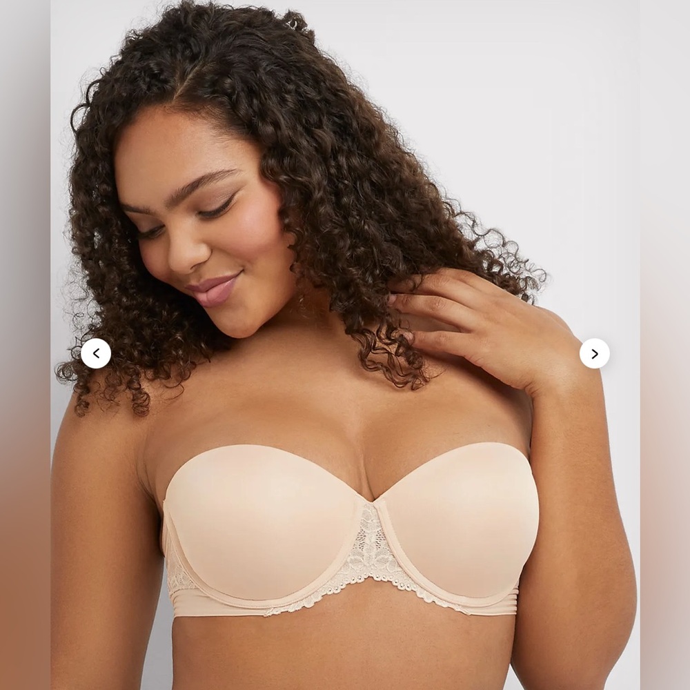 Maidenform Multiway Push-Up Strapless Bra in Paris Nude - NWT